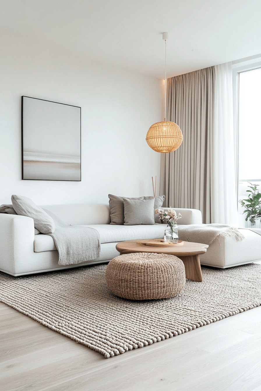 modern minimalist living room