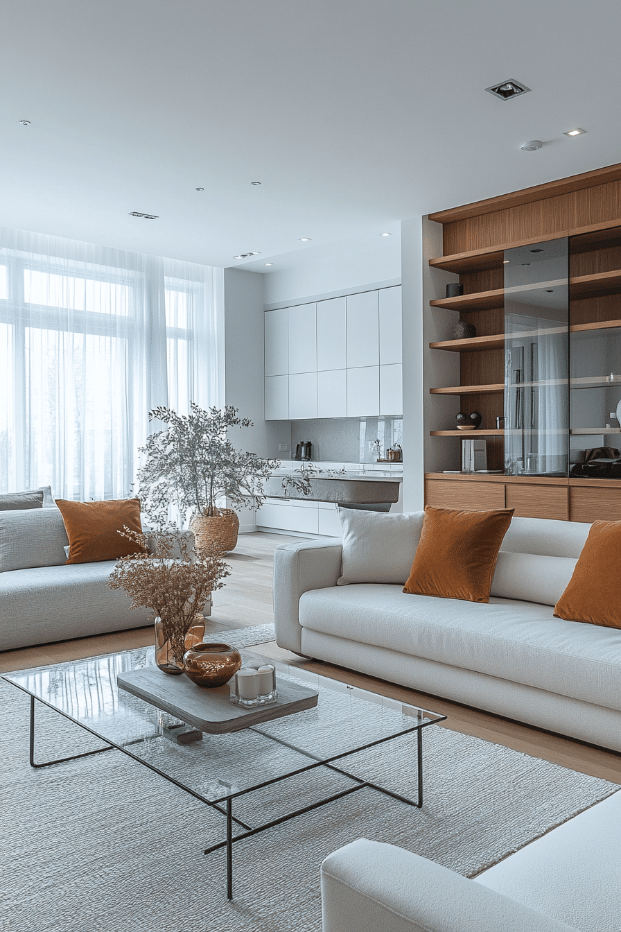 modern minimalist living room
