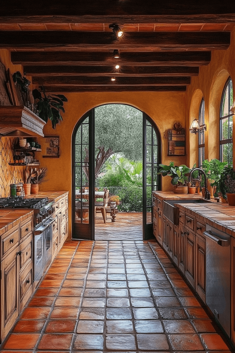 antique kitchen