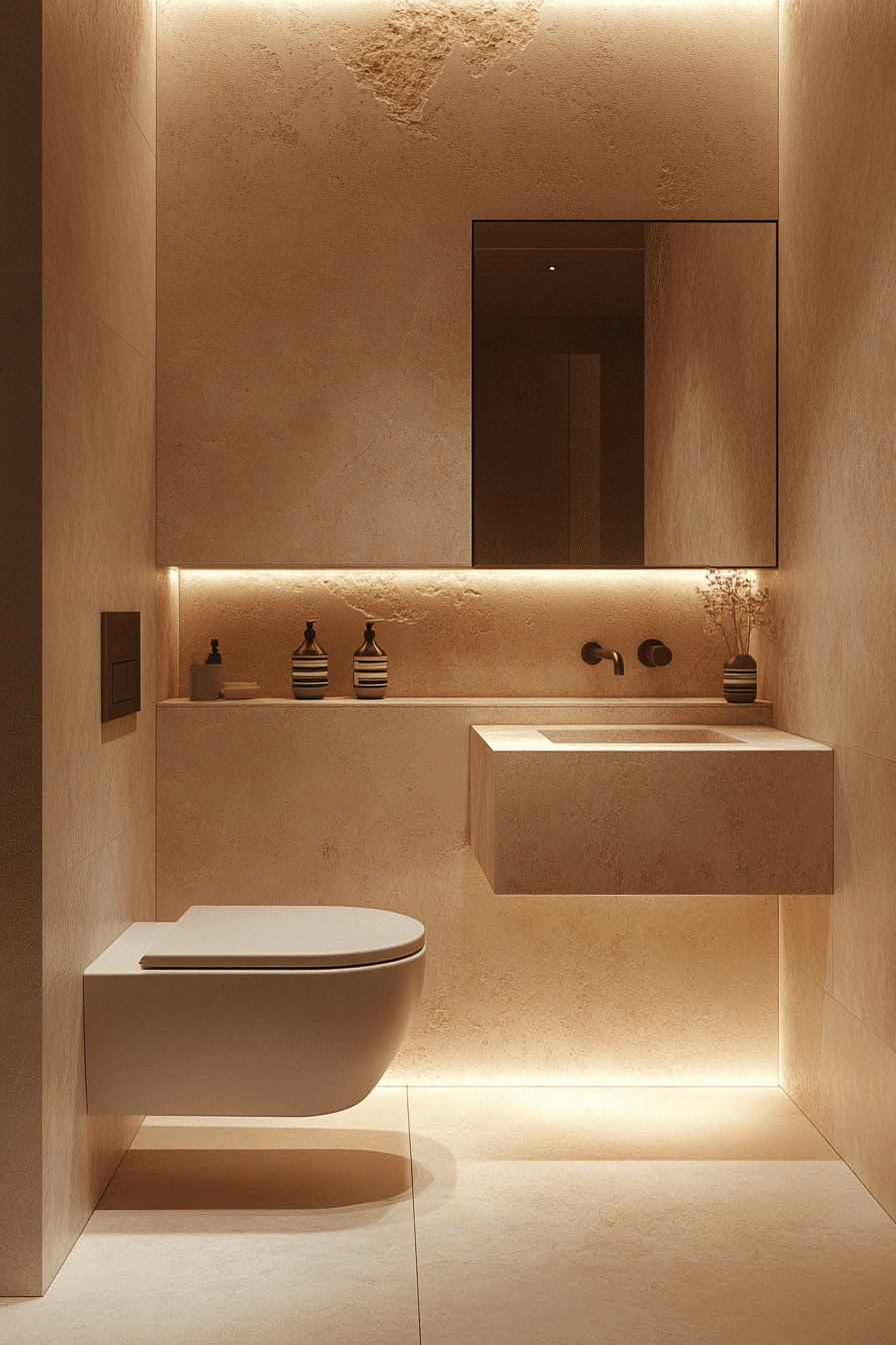 minimalist bathroom