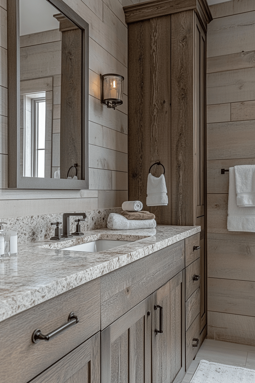 rustic bathroom designs