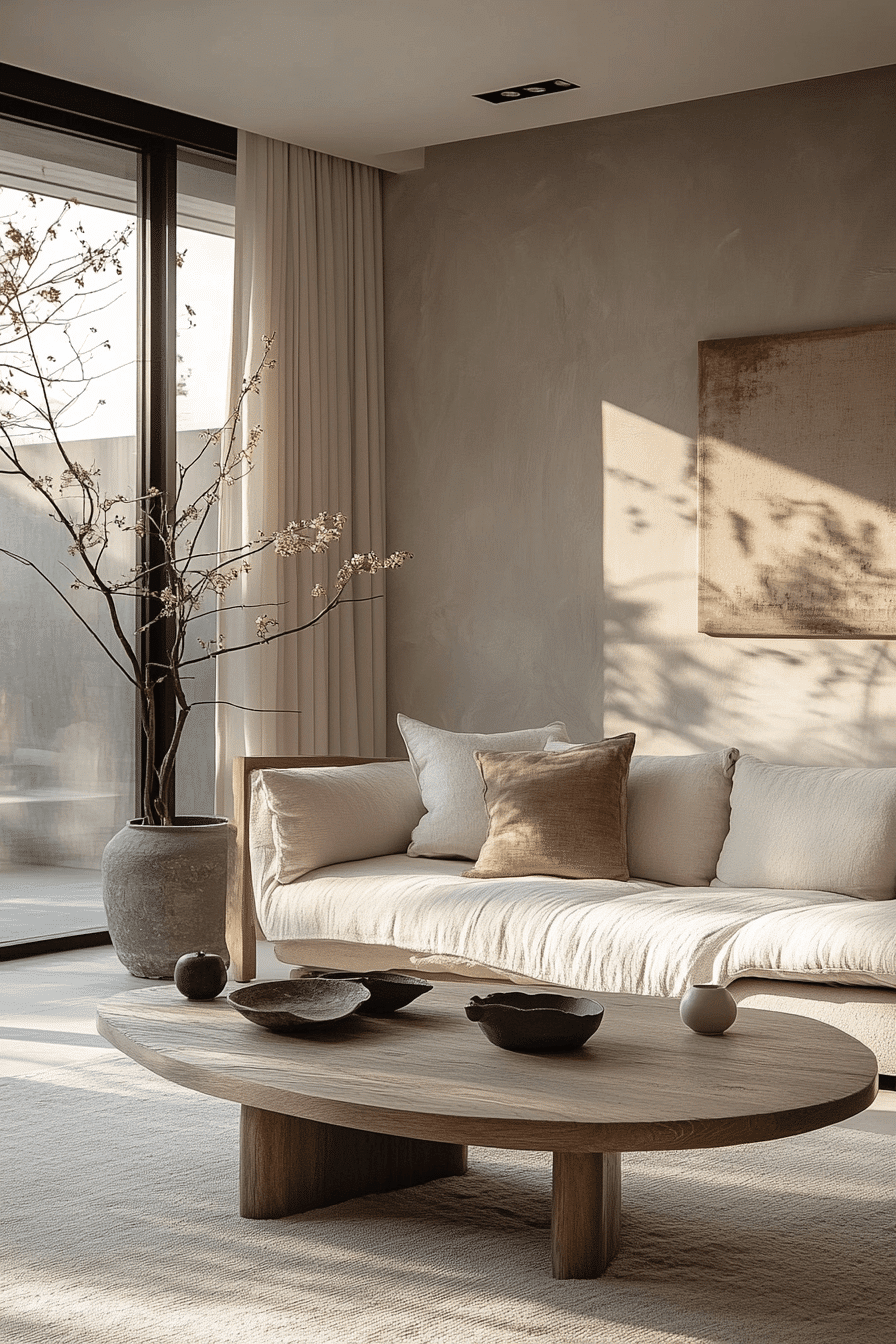modern minimalist living room