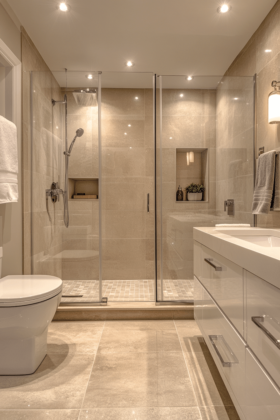 small bathroom interior