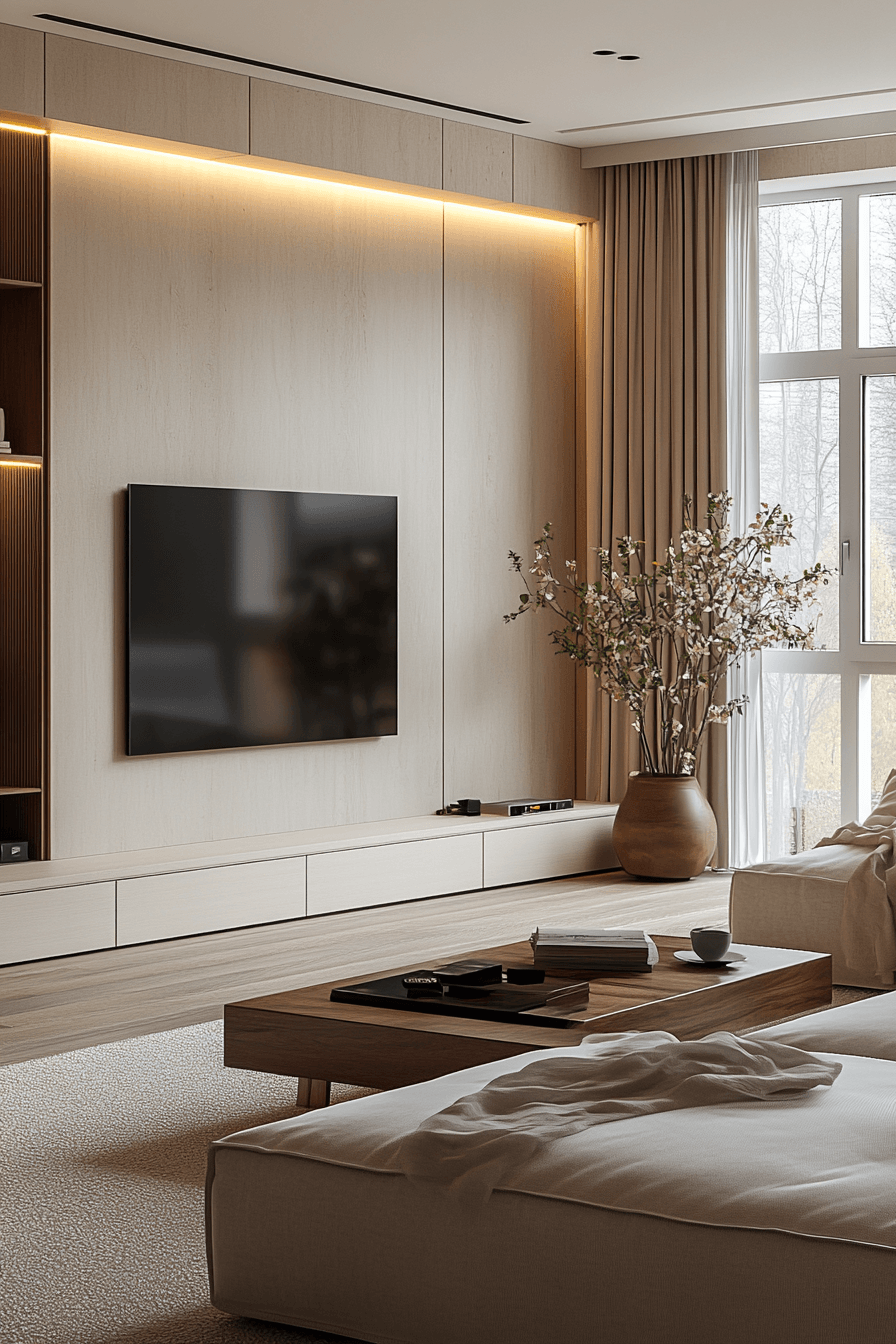 minimalist living room
