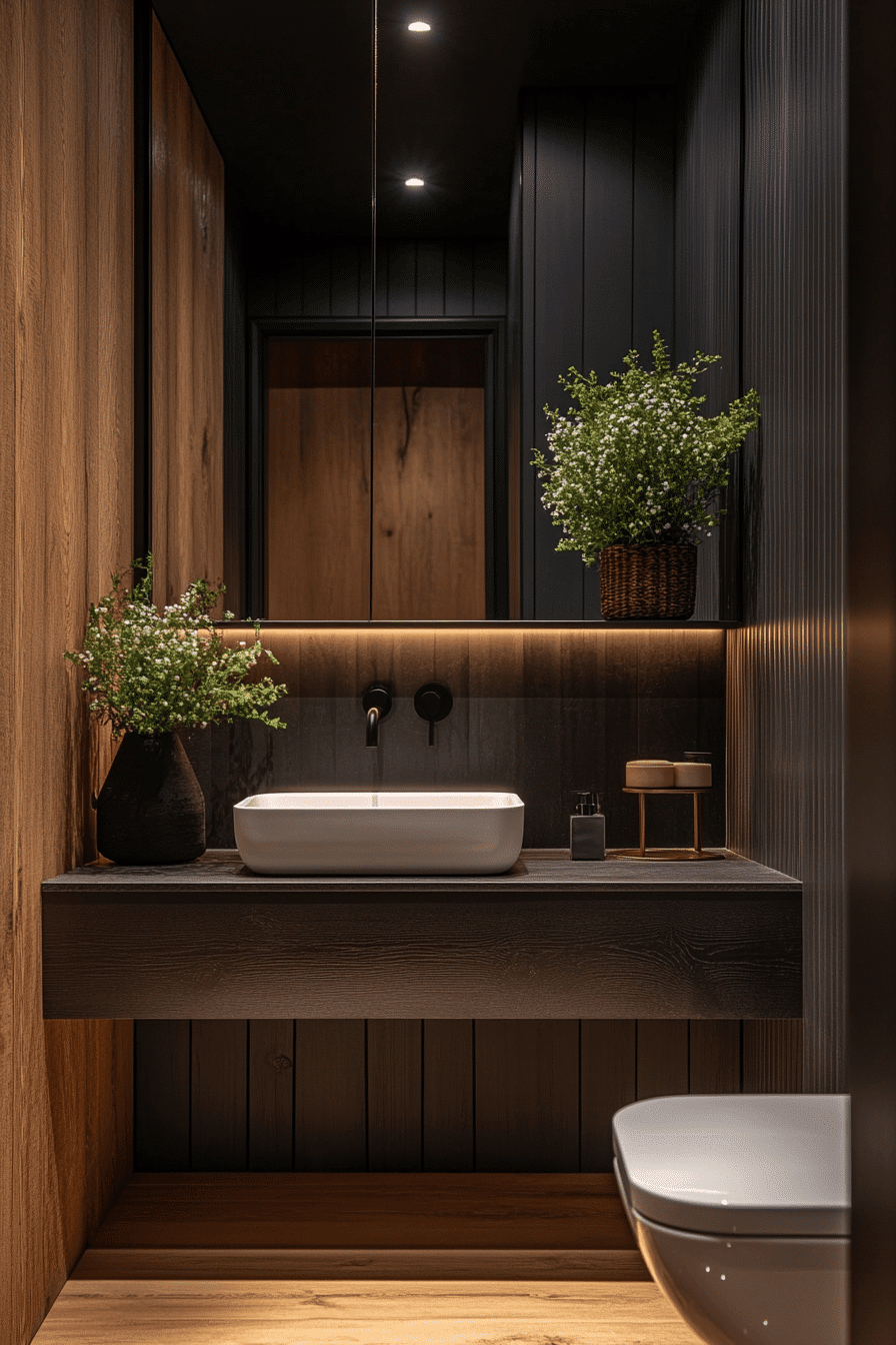 small bathroom interior