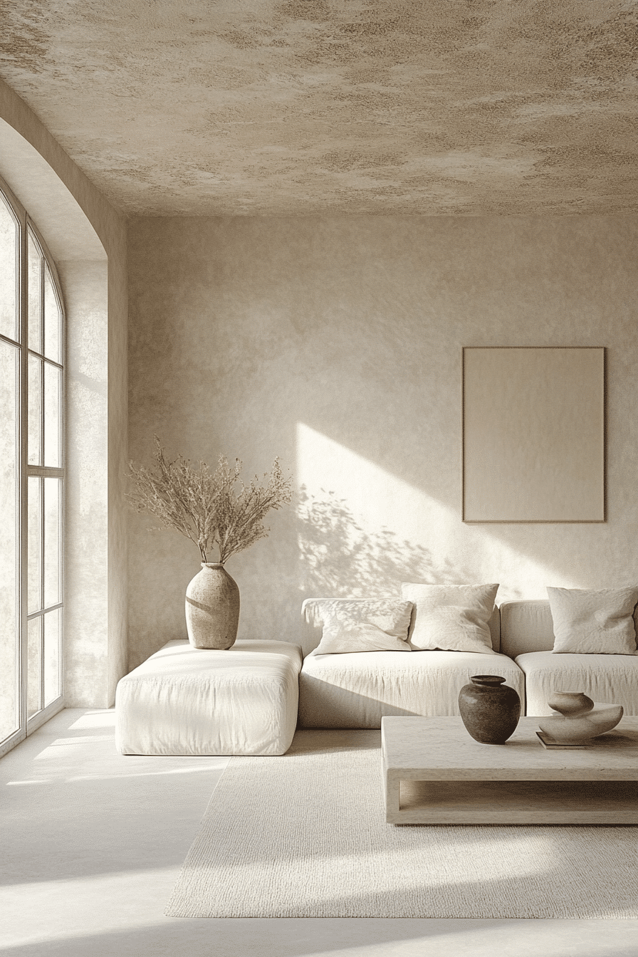 modern minimalist living room