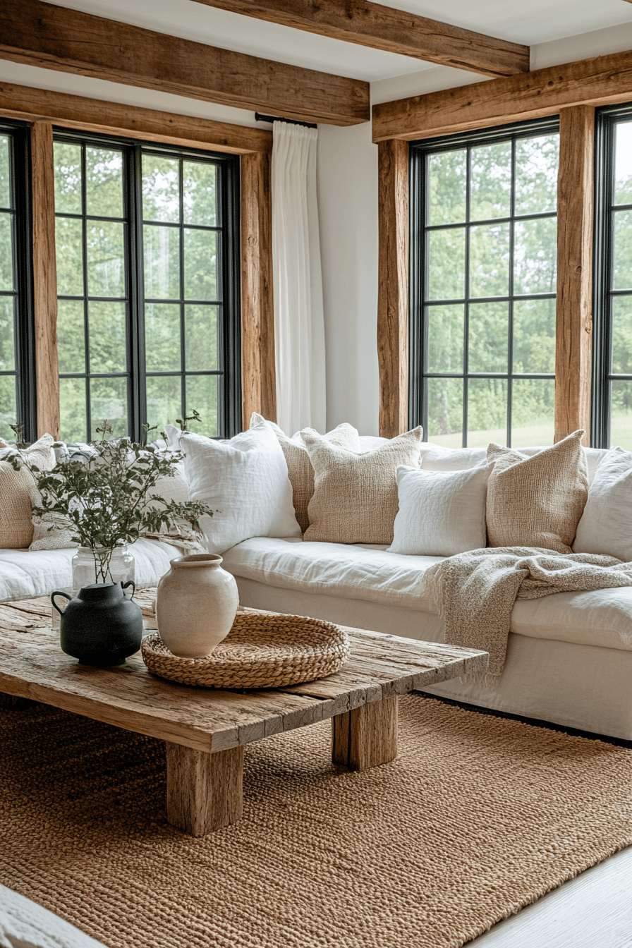 farmhouse living room