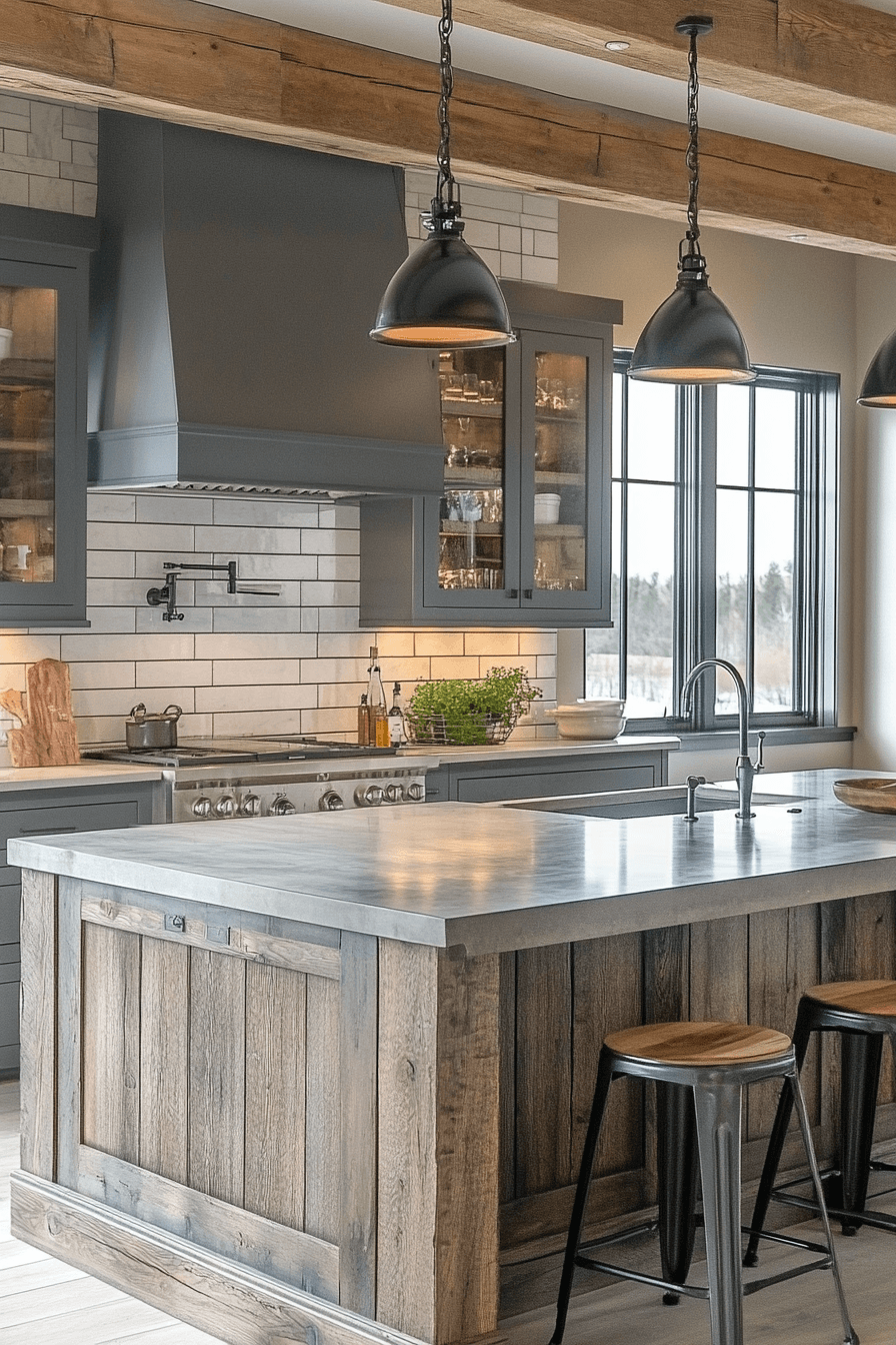 rustic kitchen