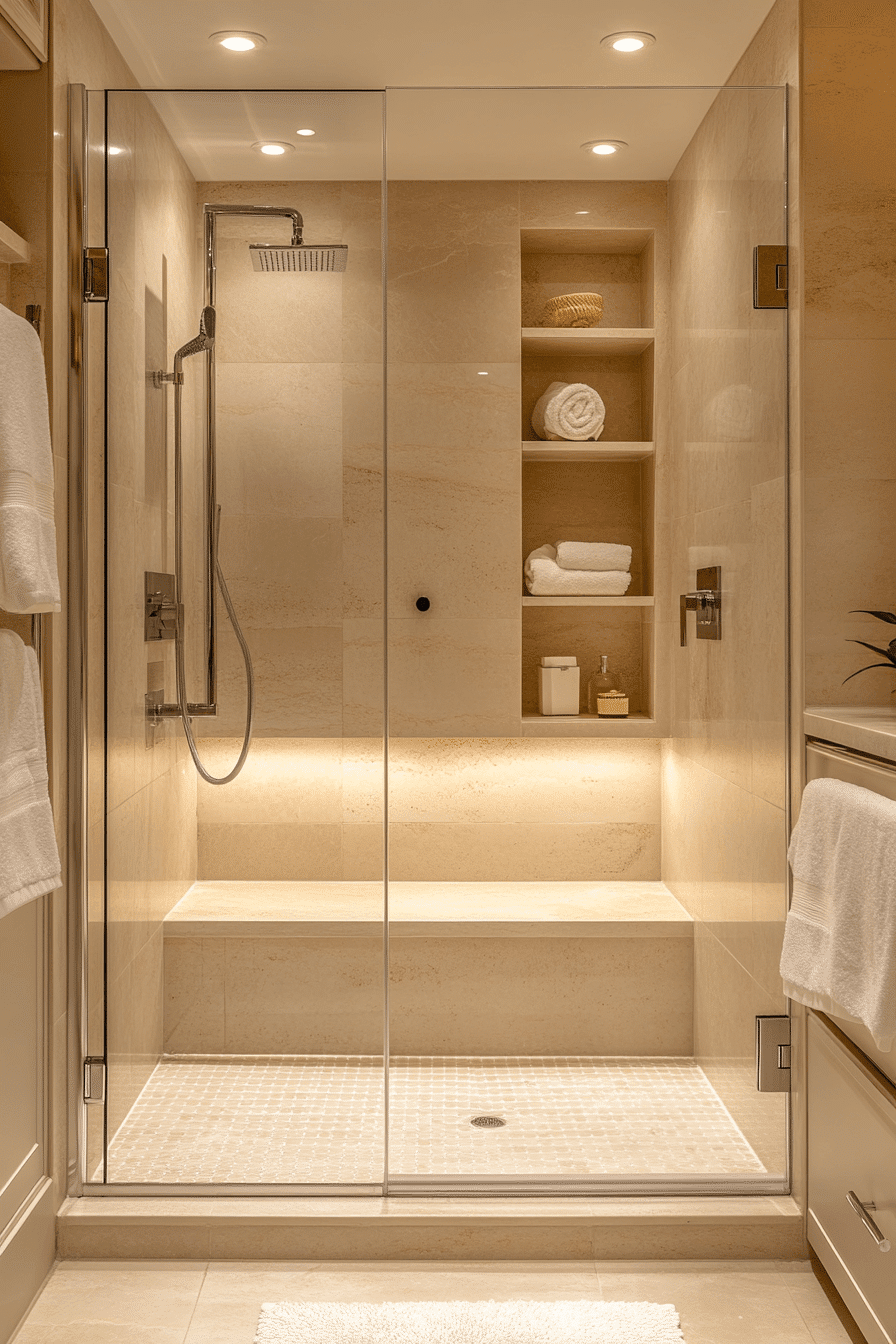 small bathroom interior