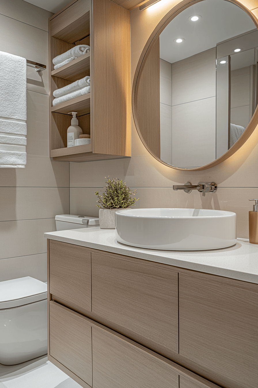small bathroom interior