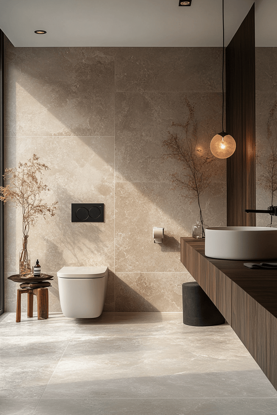 minimalist bathroom