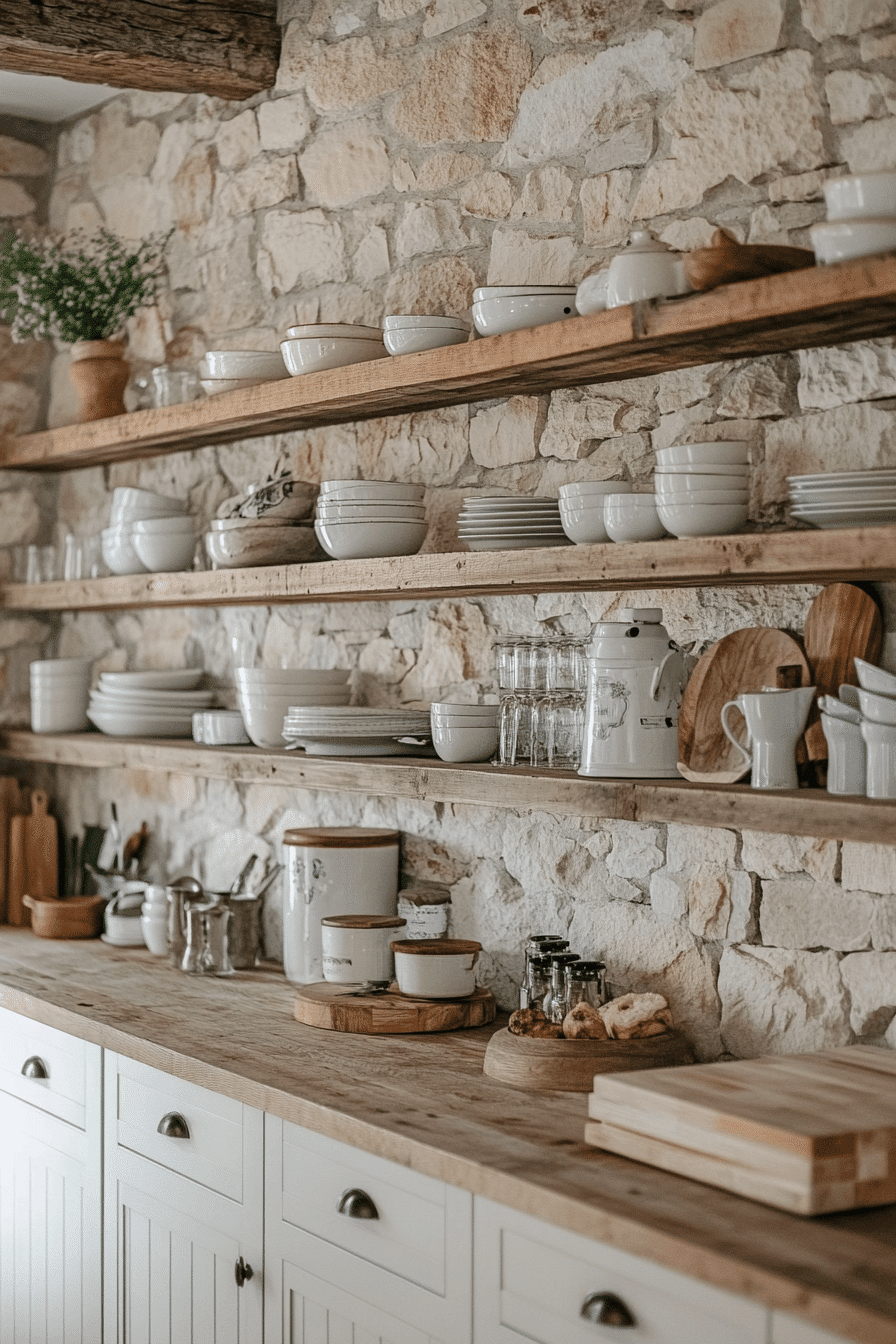 rustic farmhouse kitchen
