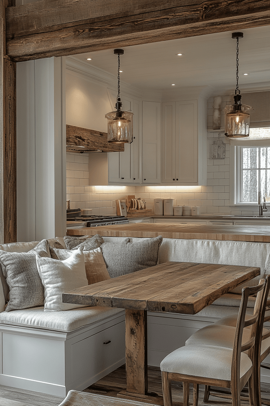 rustic farmhouse kitchen