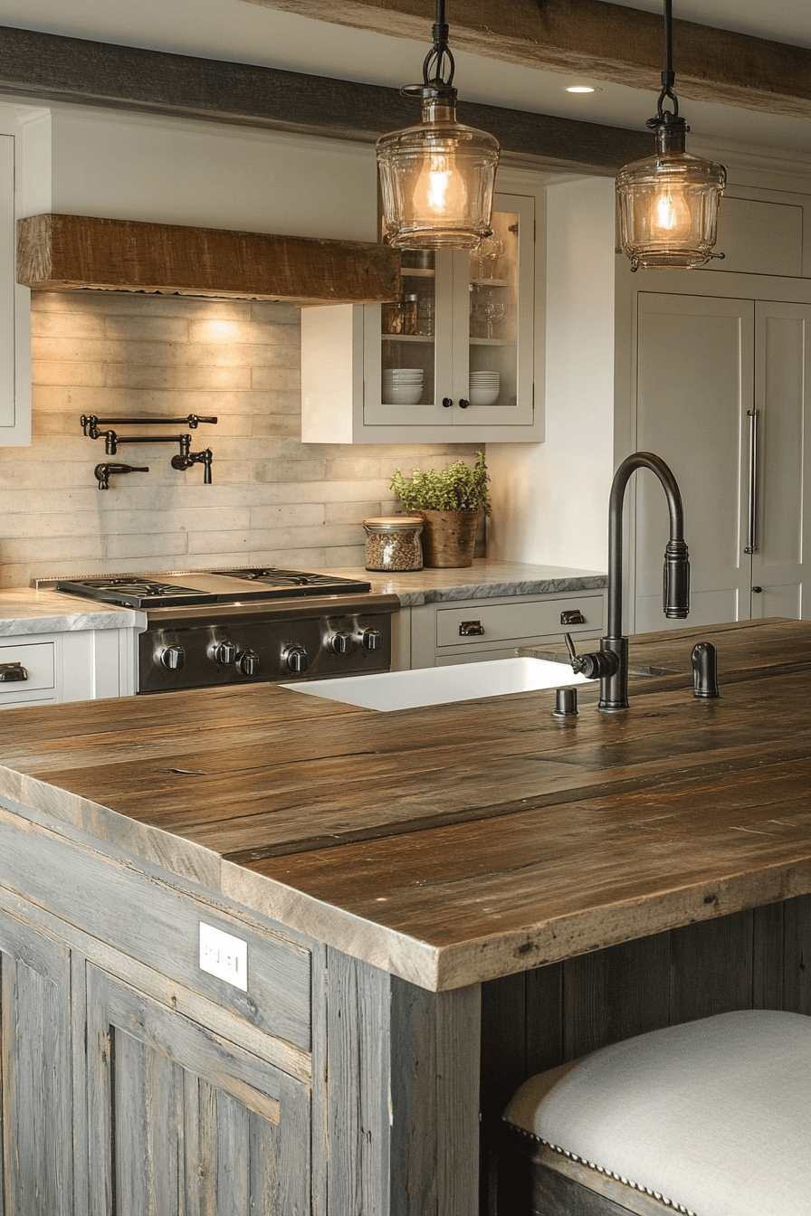rustic kitchen