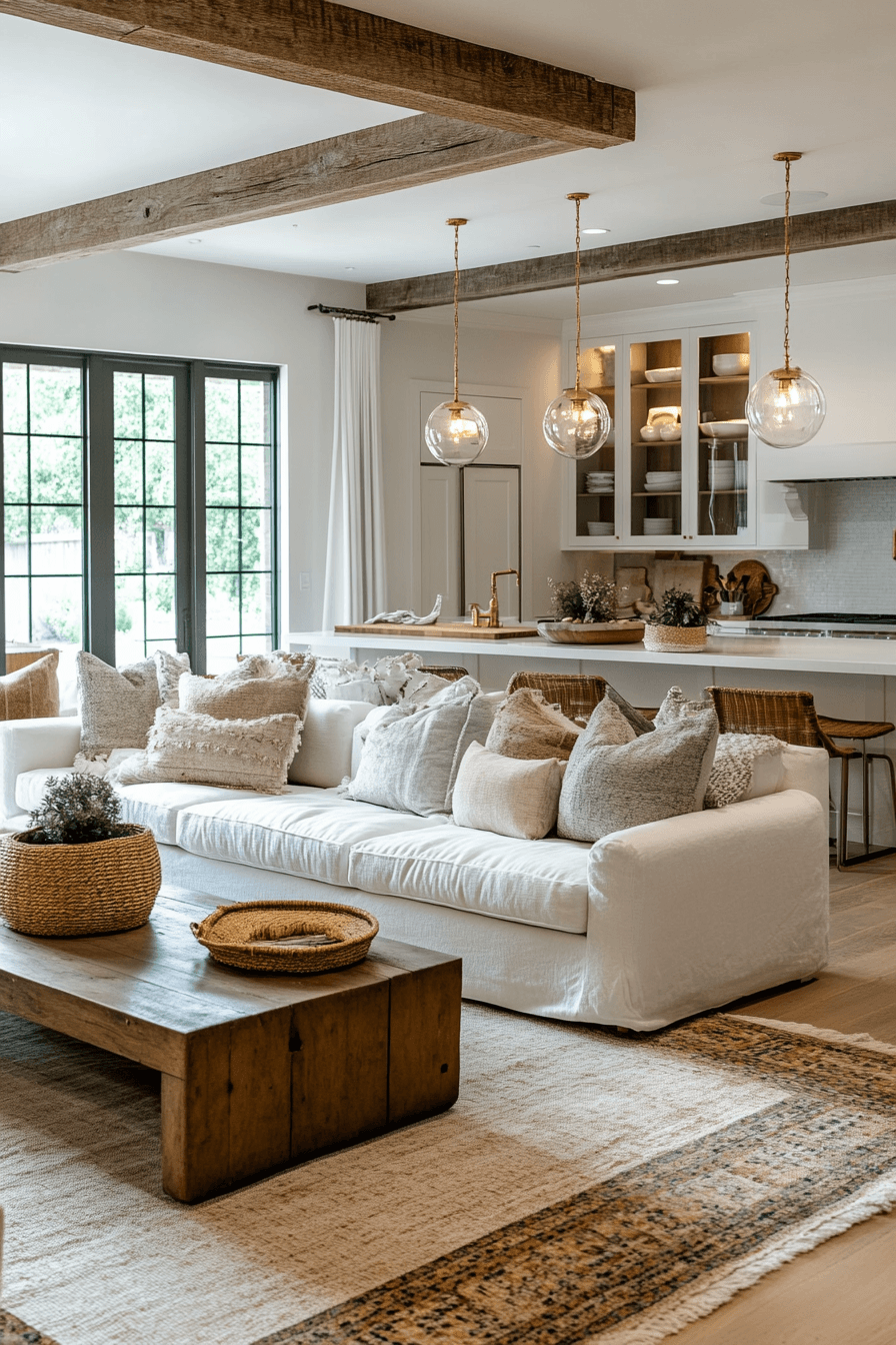 farmhouse living room