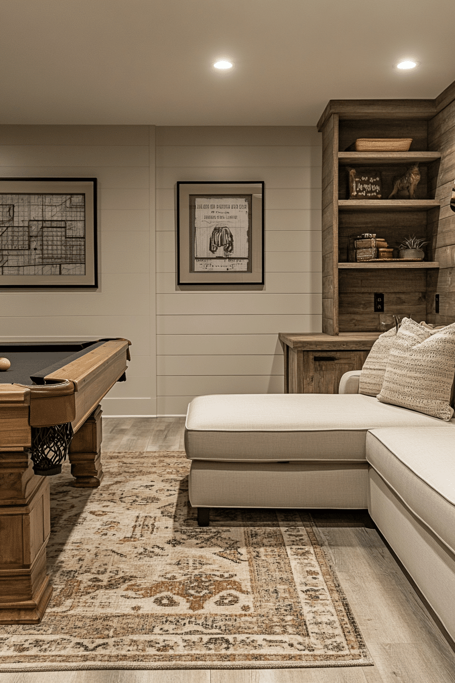 finished basement ideas