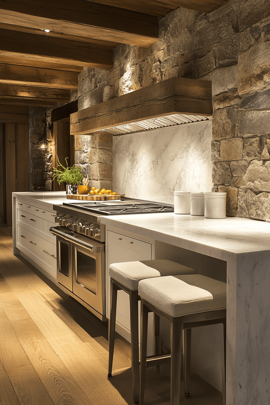 rustic kitchen