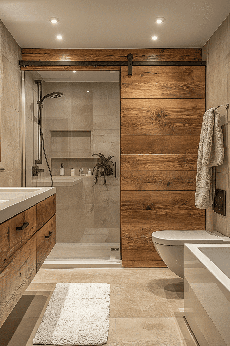 small bathroom interior