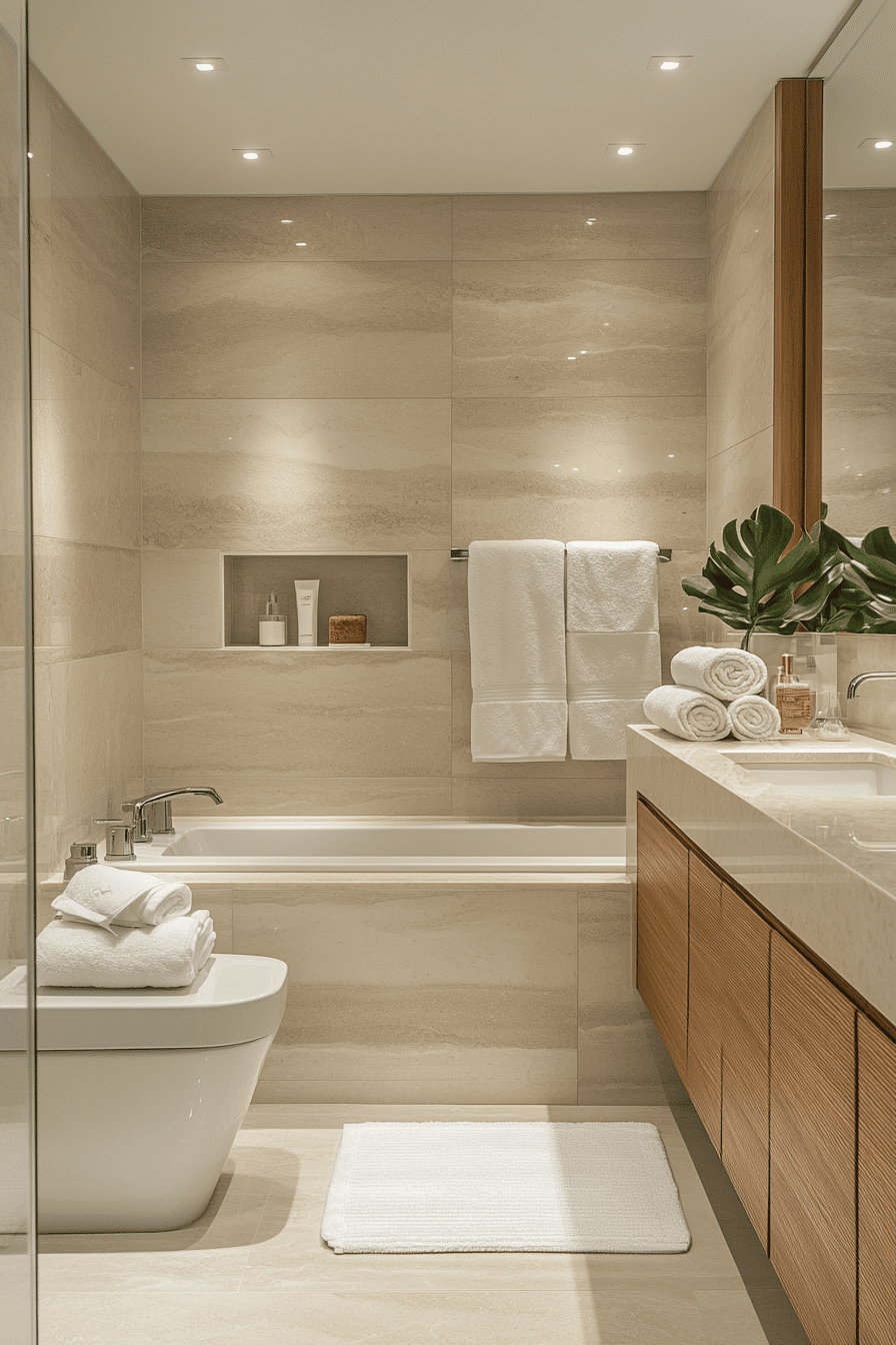 small bathroom interior