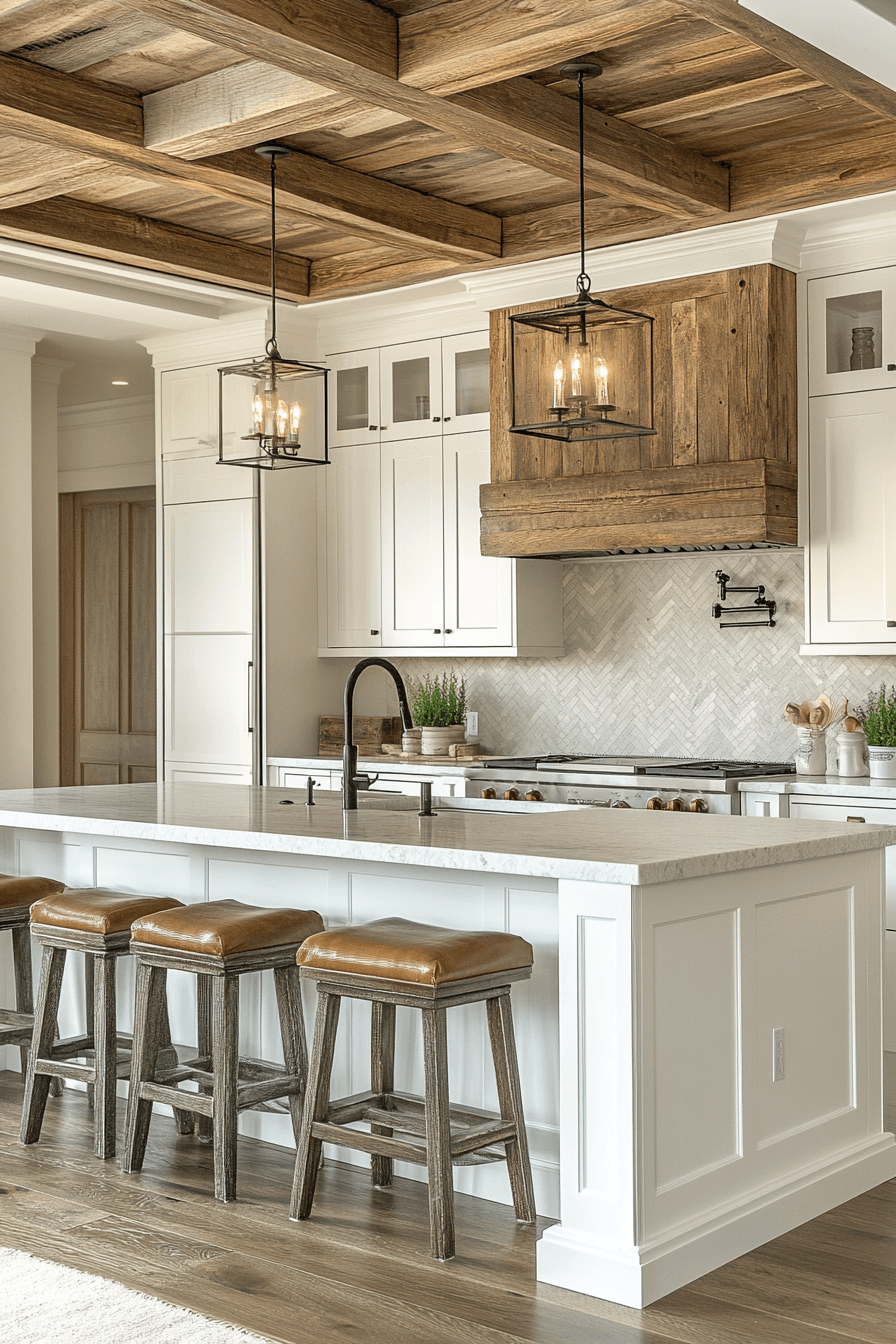 rustic farmhouse kitchen