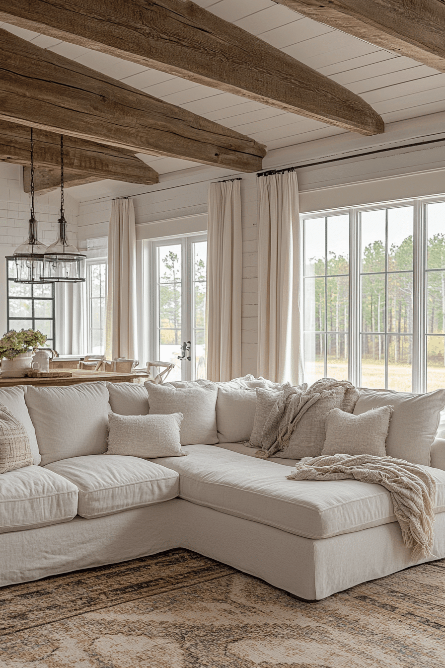farmhouse living room