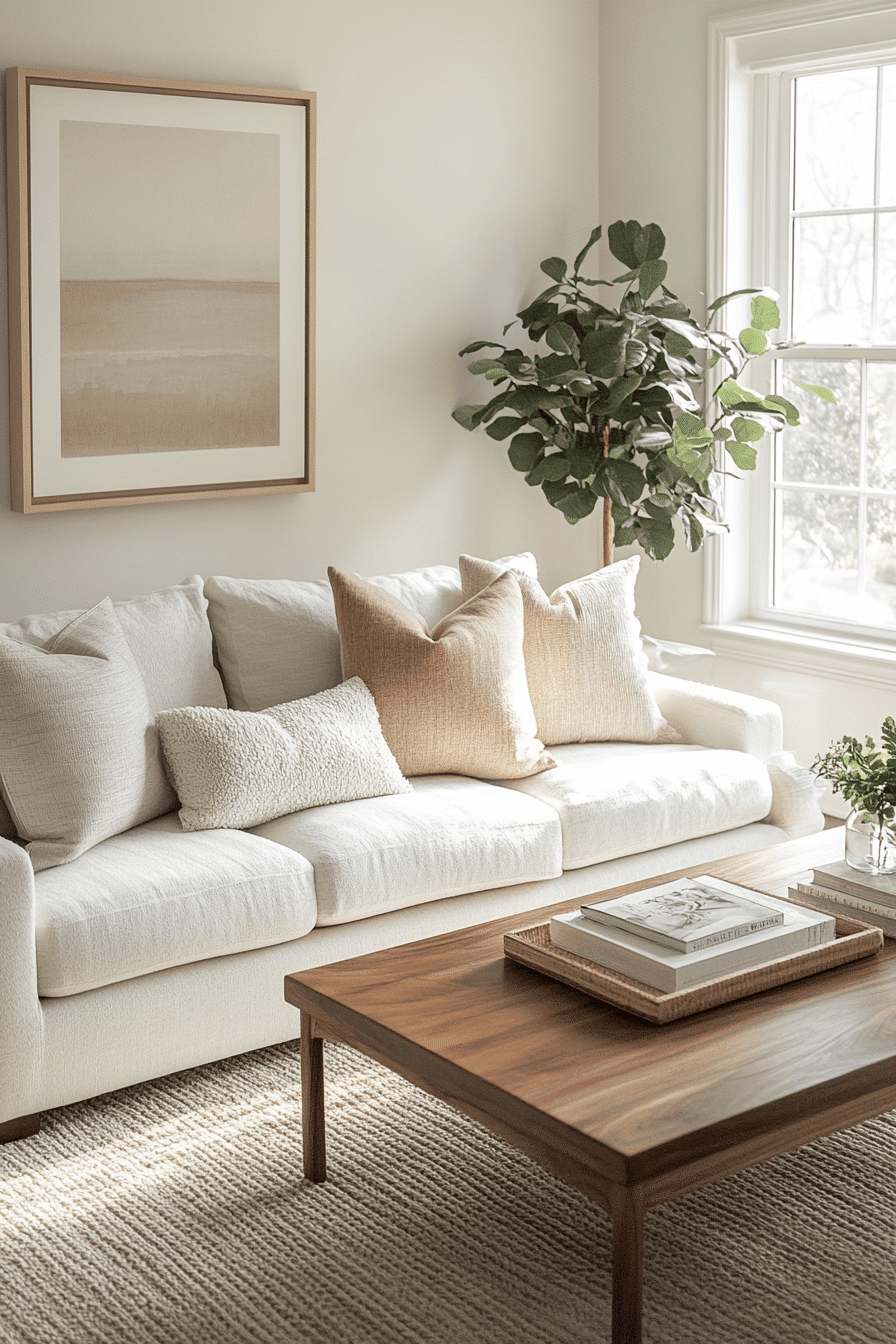 modern minimalist living room