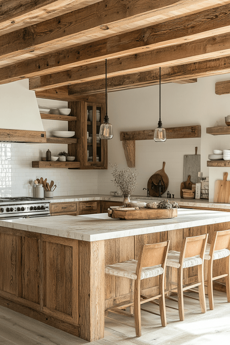 rustic farmhouse kitchen