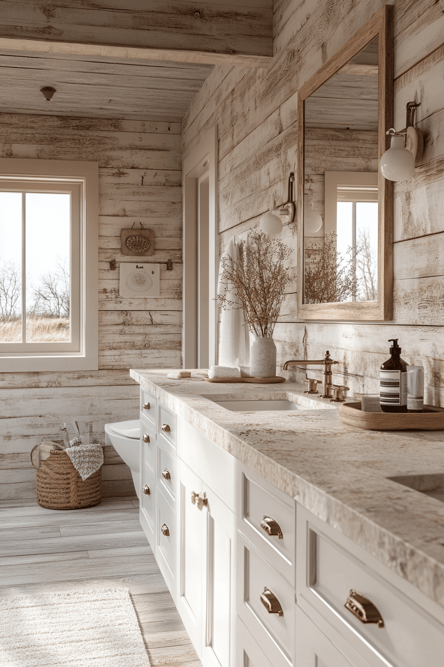 rustic bathroom designs