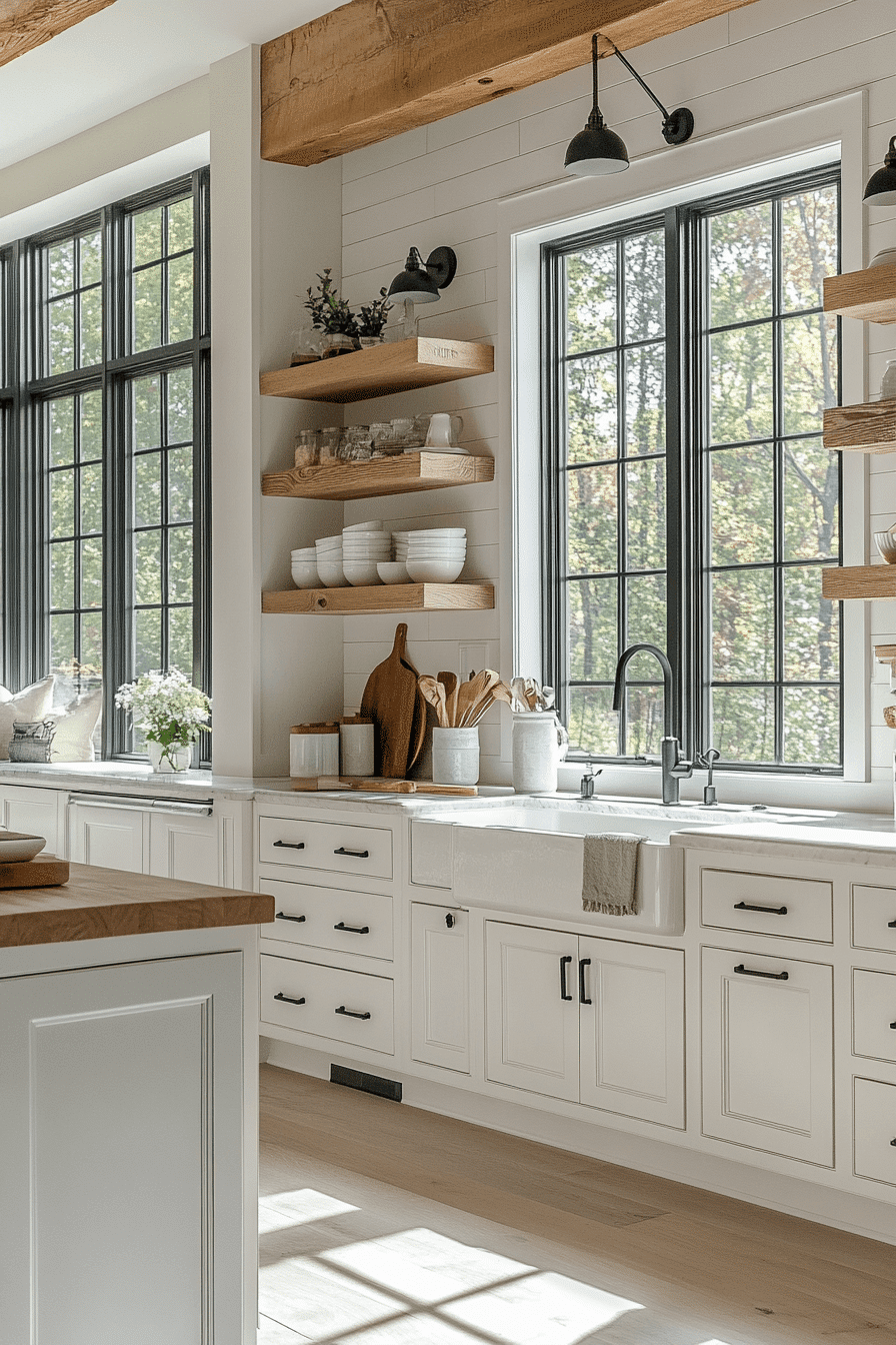rustic farmhouse kitchen