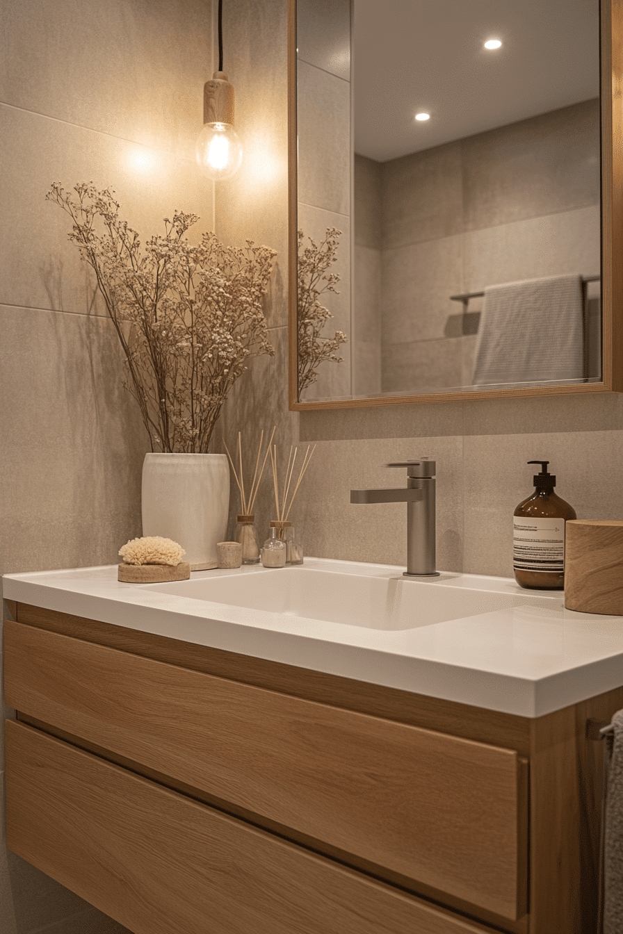 minimalist bathroom
