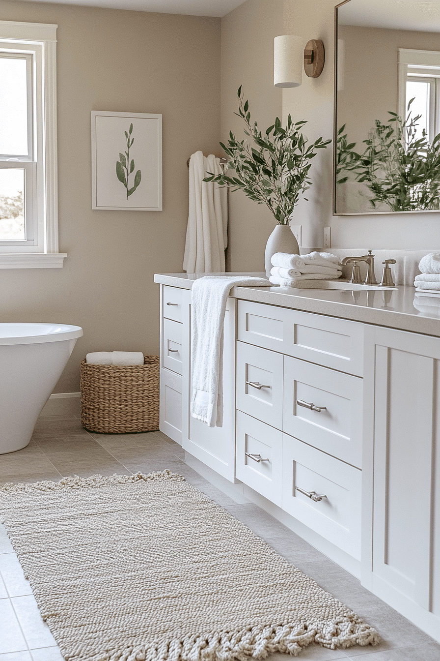 small bathroom interior