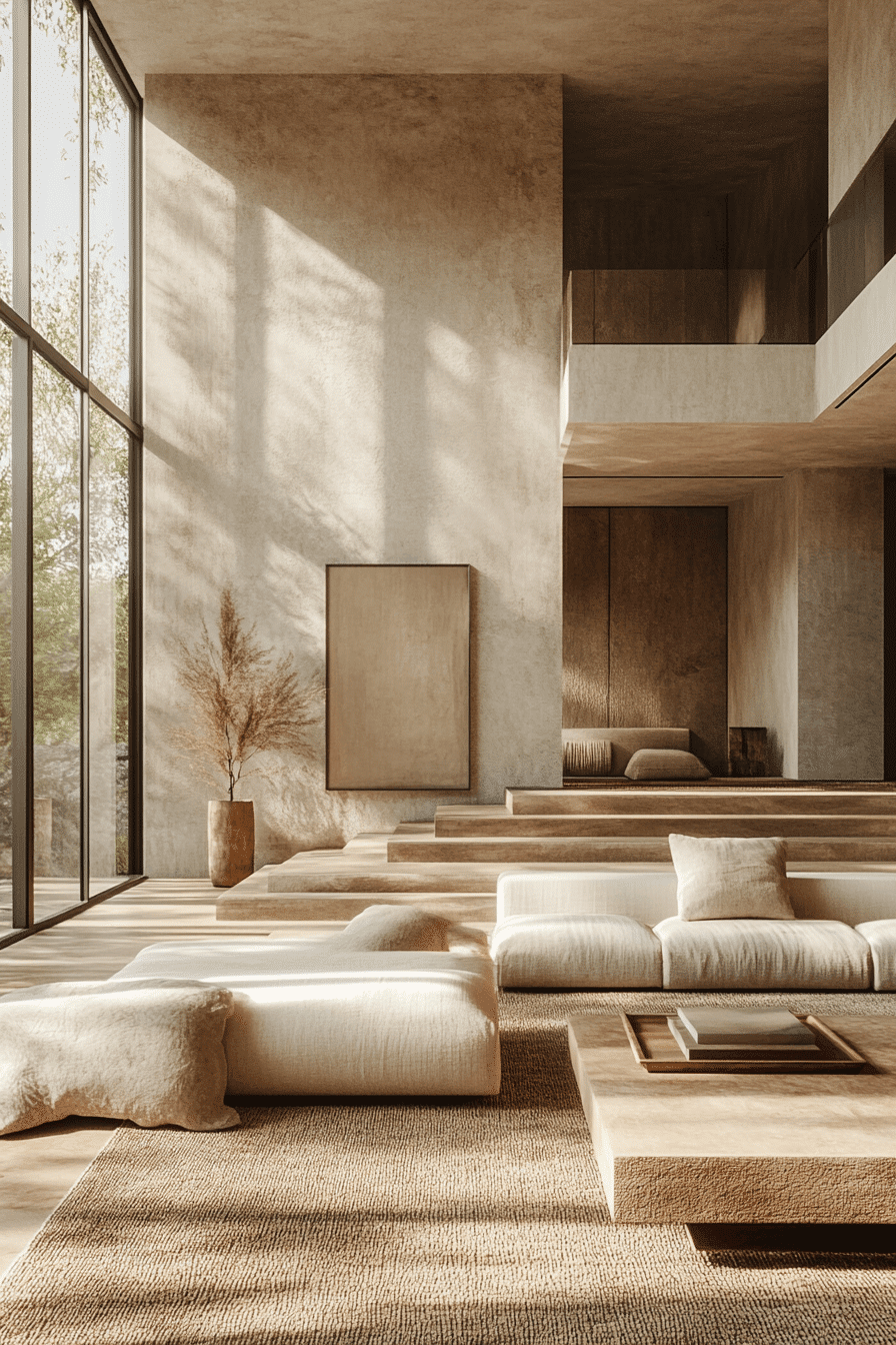 modern minimalist living room