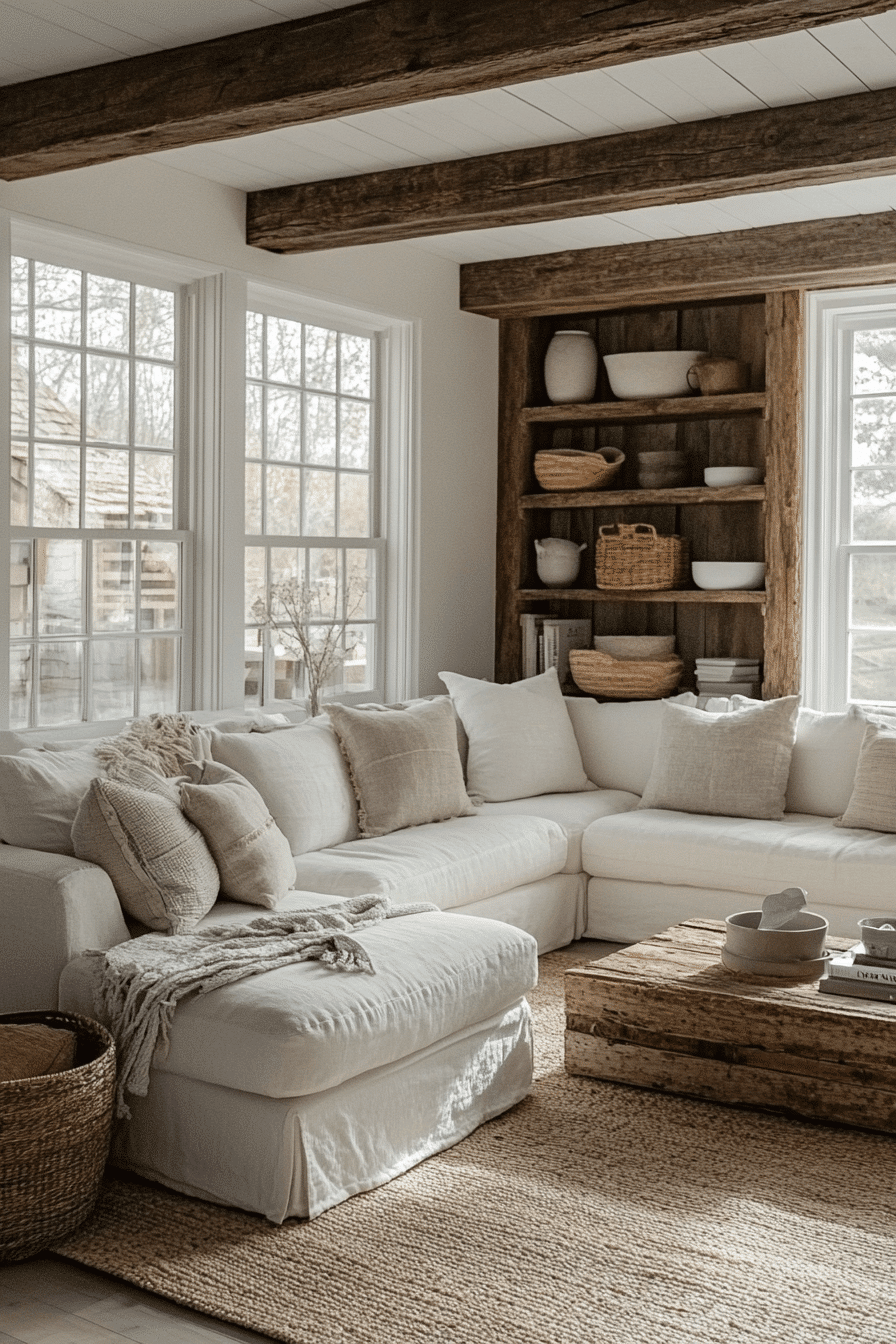 farmhouse living room