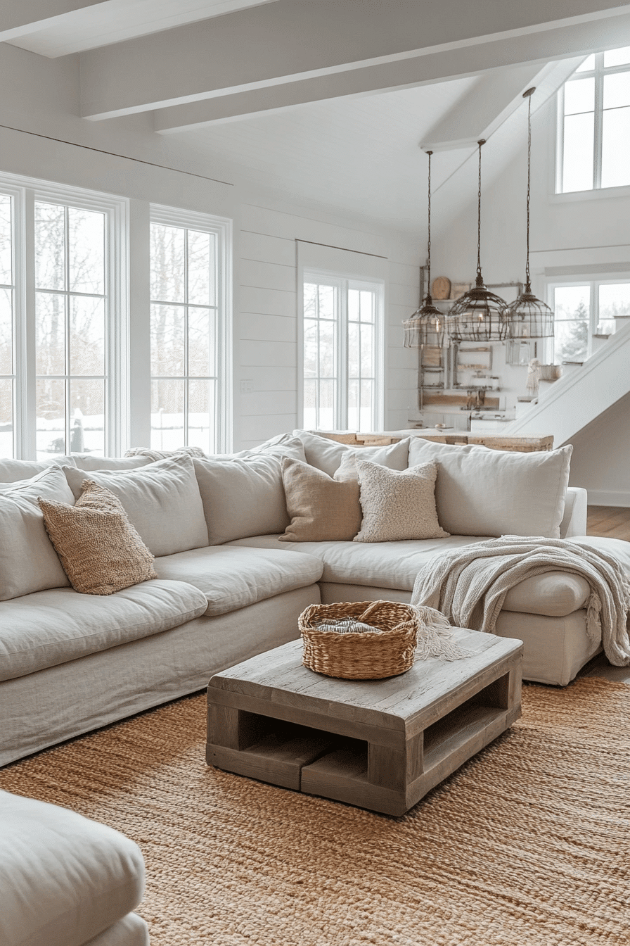 farmhouse living room
