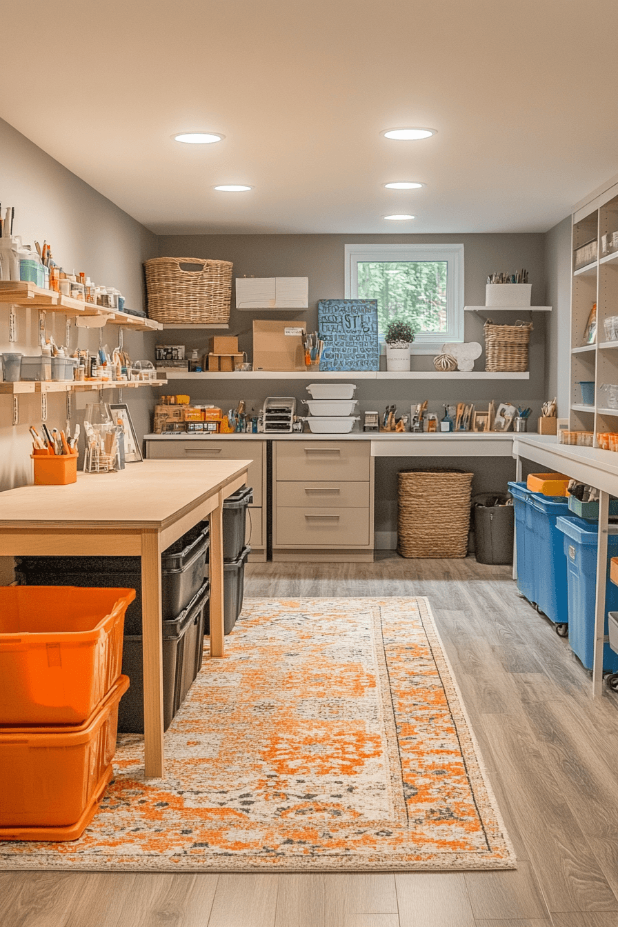 finished basement ideas