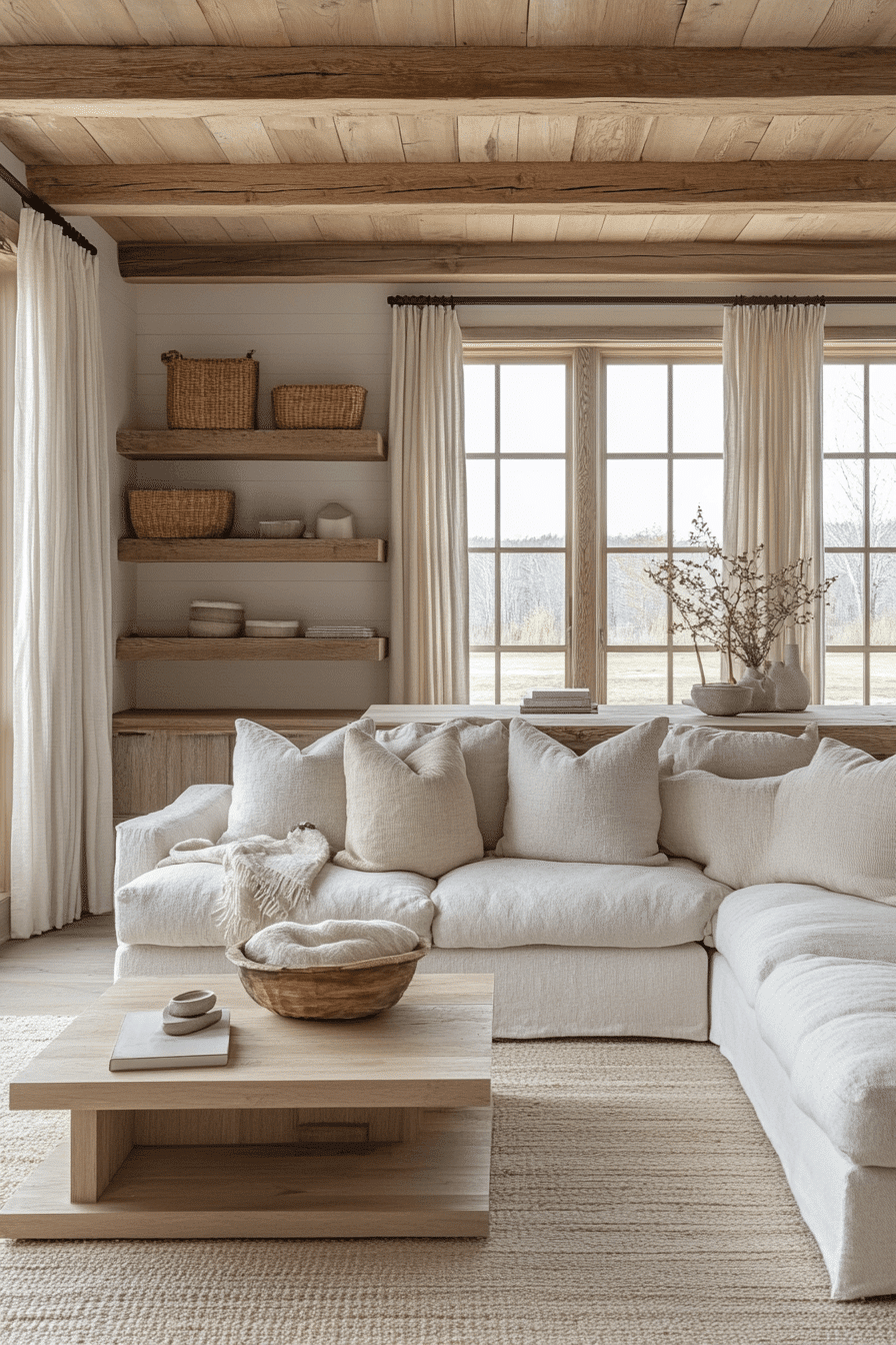 farmhouse living room