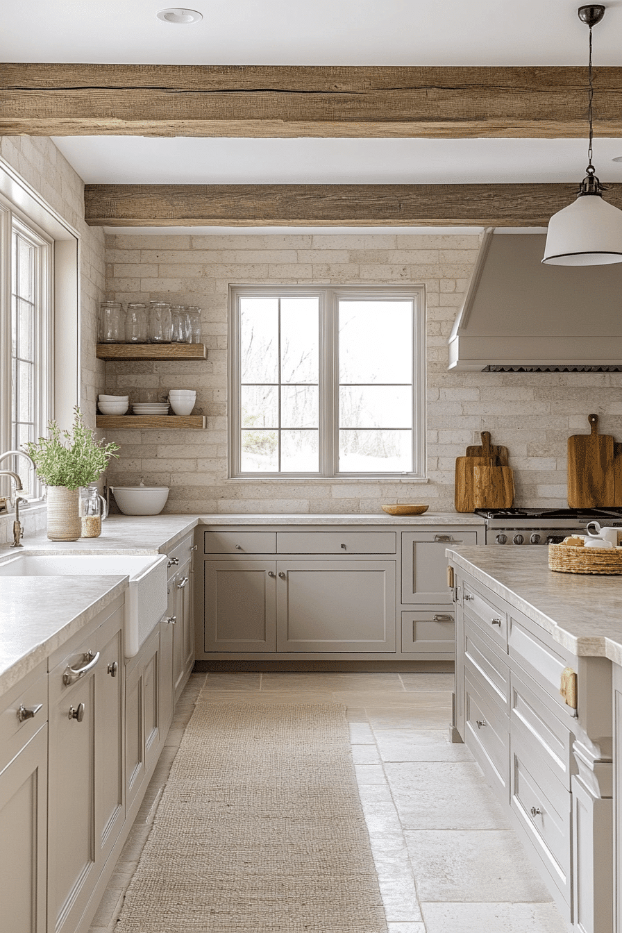 rustic farmhouse kitchen