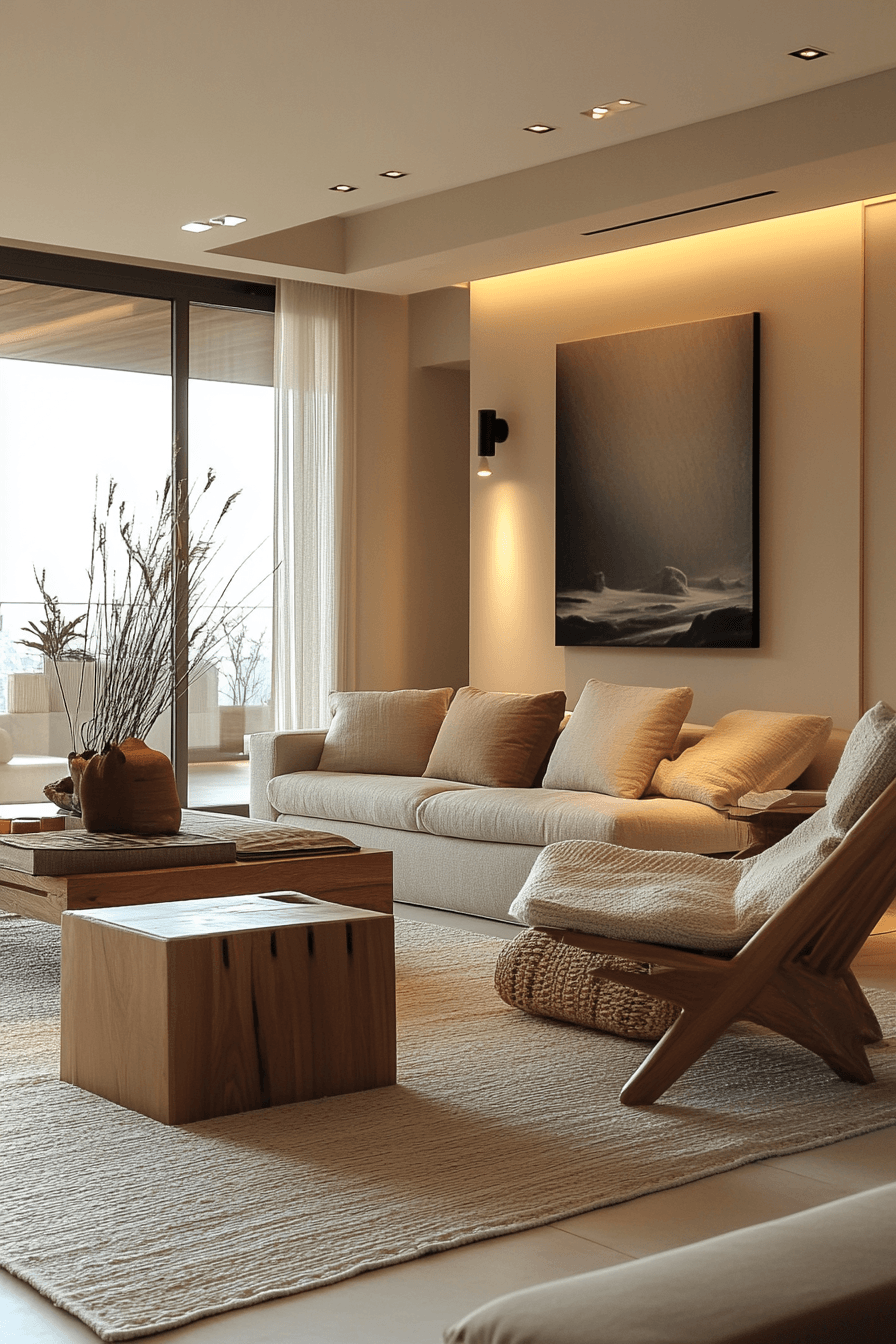 minimalist living room