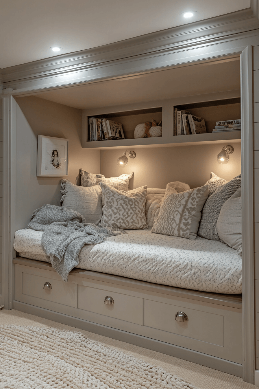 basement bedroom ideas