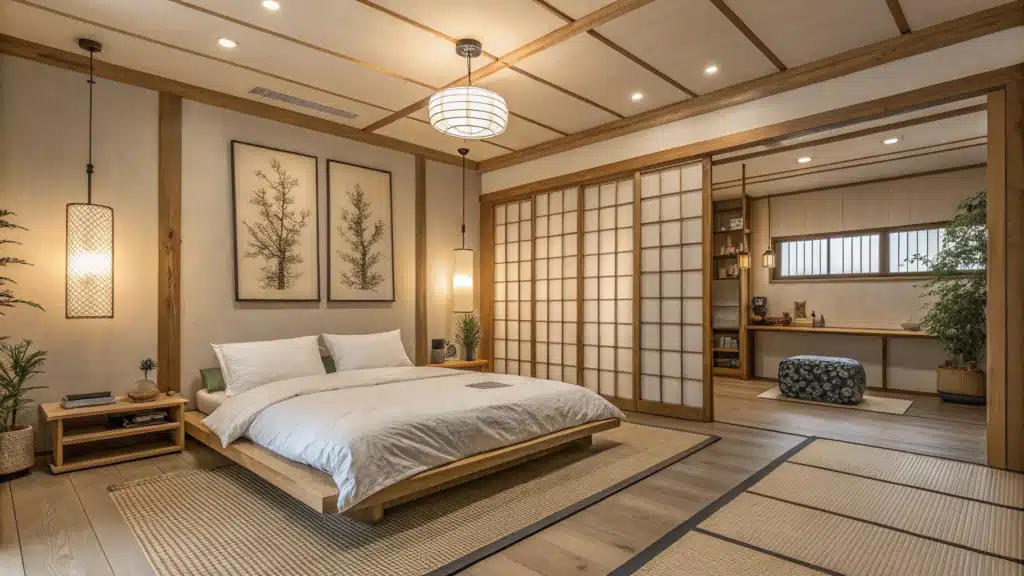 japandi bedroom design