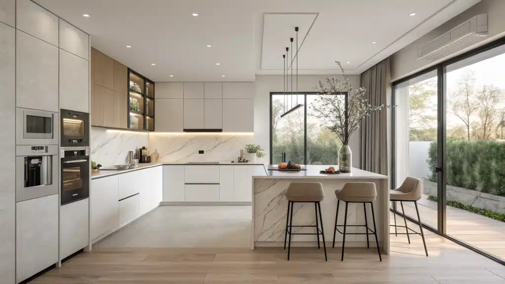 modern minimalist kitchen