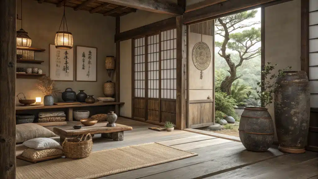 wabi sabi interior
