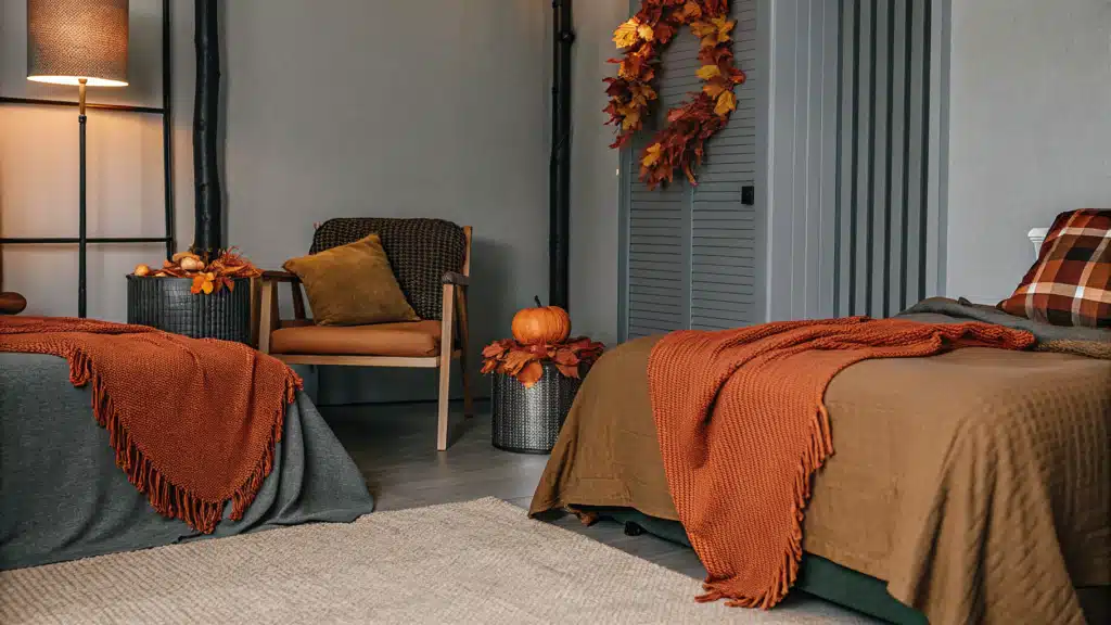 autumn bedroom