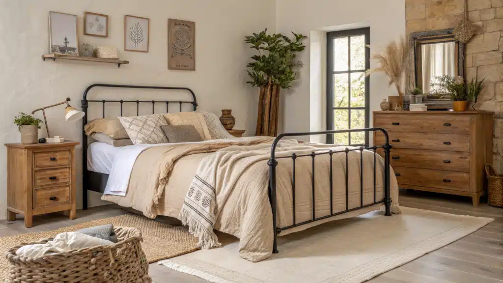 beige and black bedroom ideas
