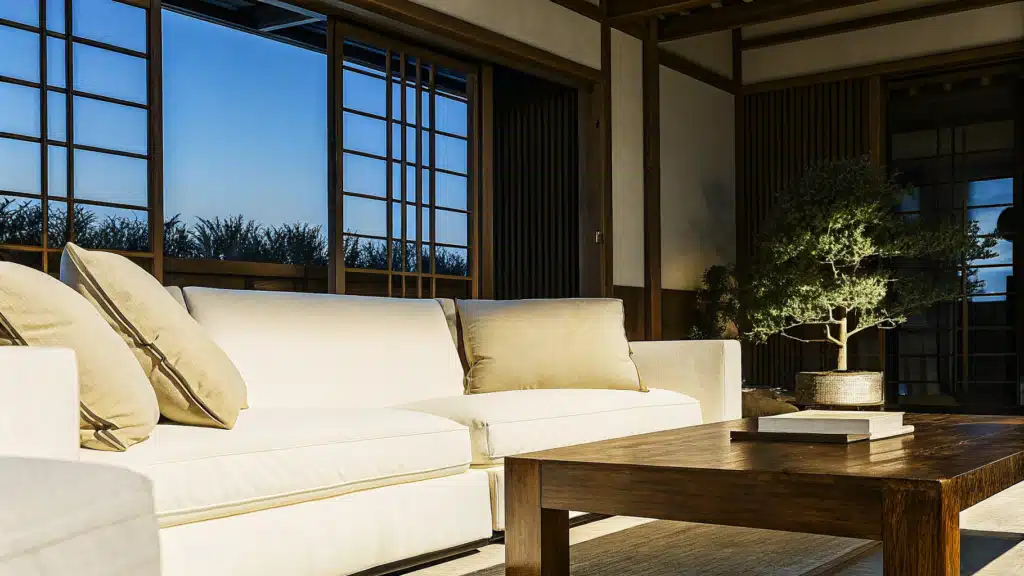 beige living room