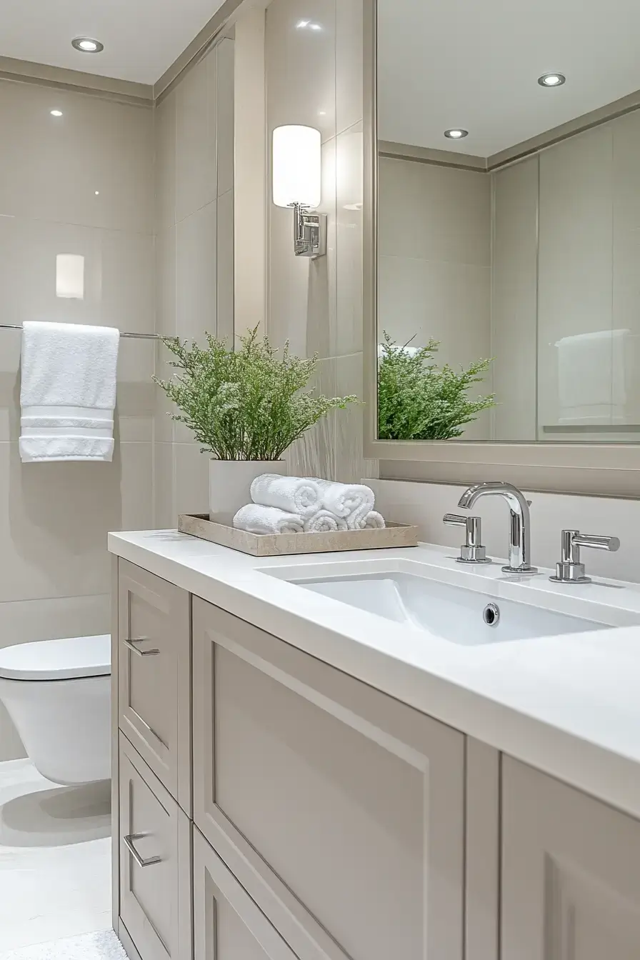 Scandinavian bathroom