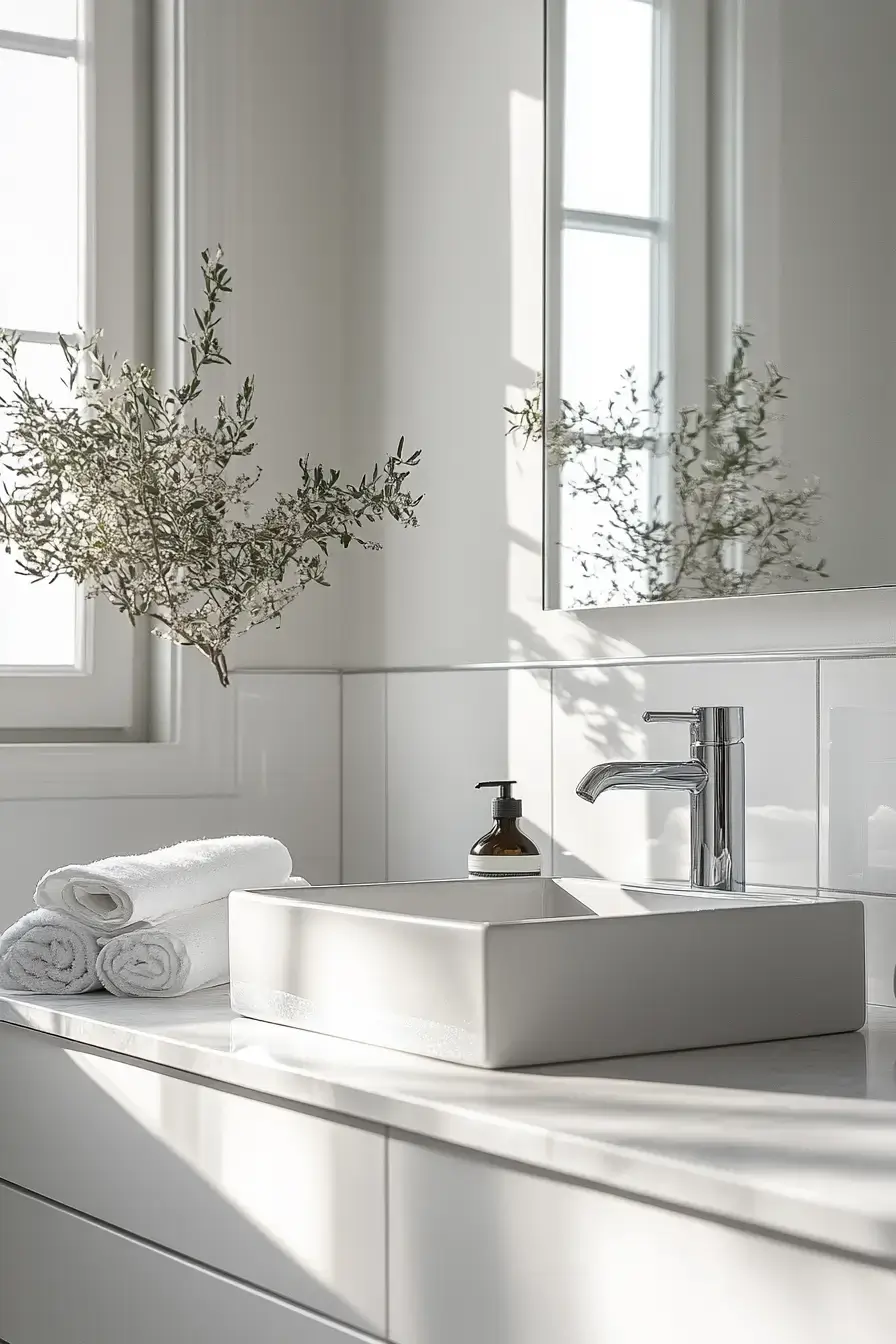 Scandinavian bathroom