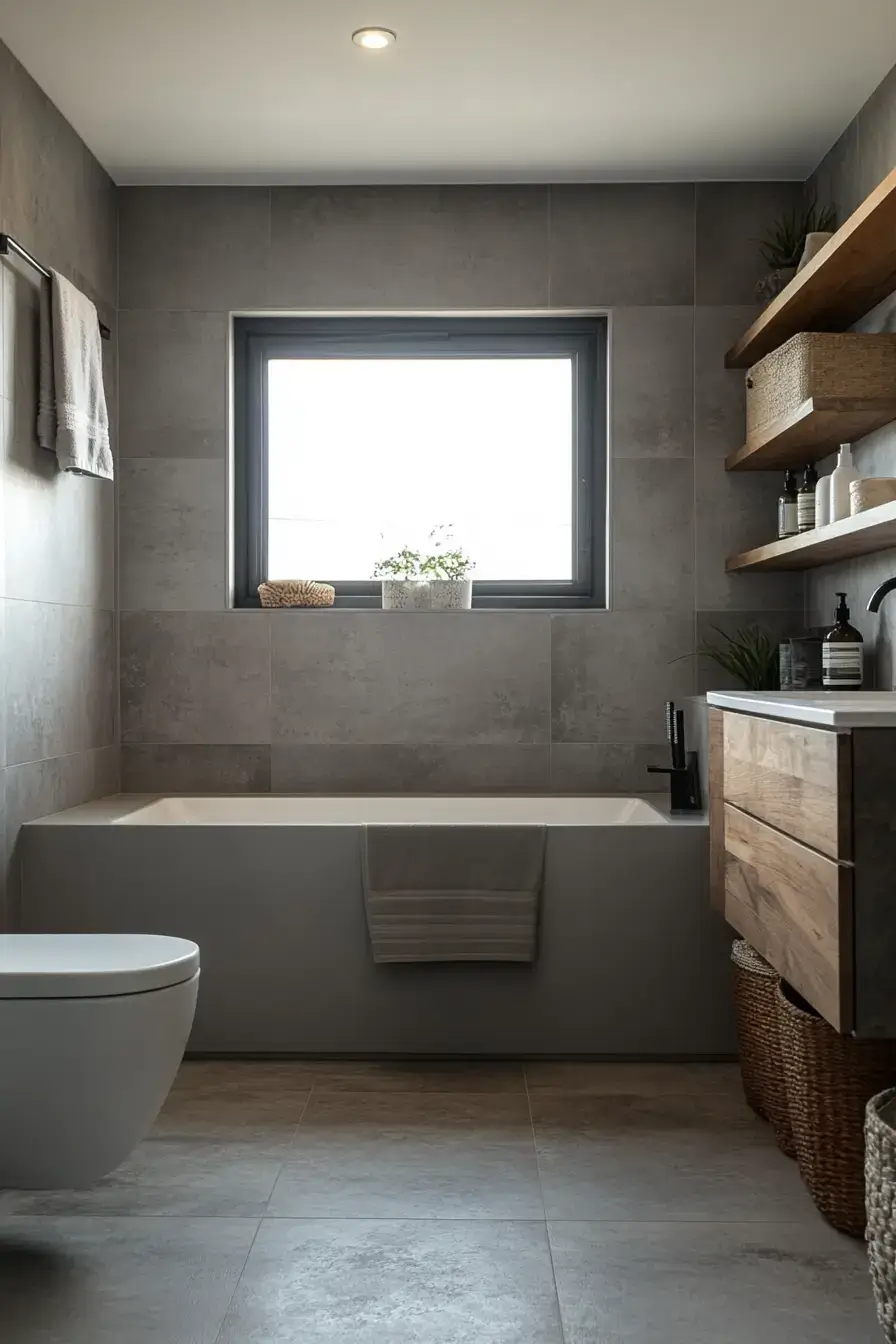 Scandinavian bathroom