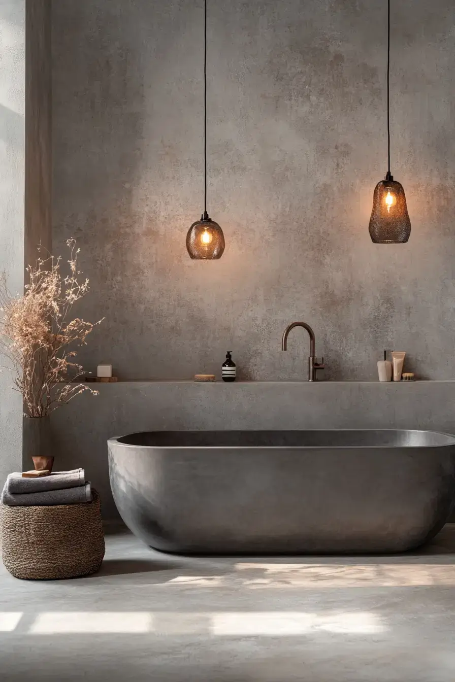 grey bathroom