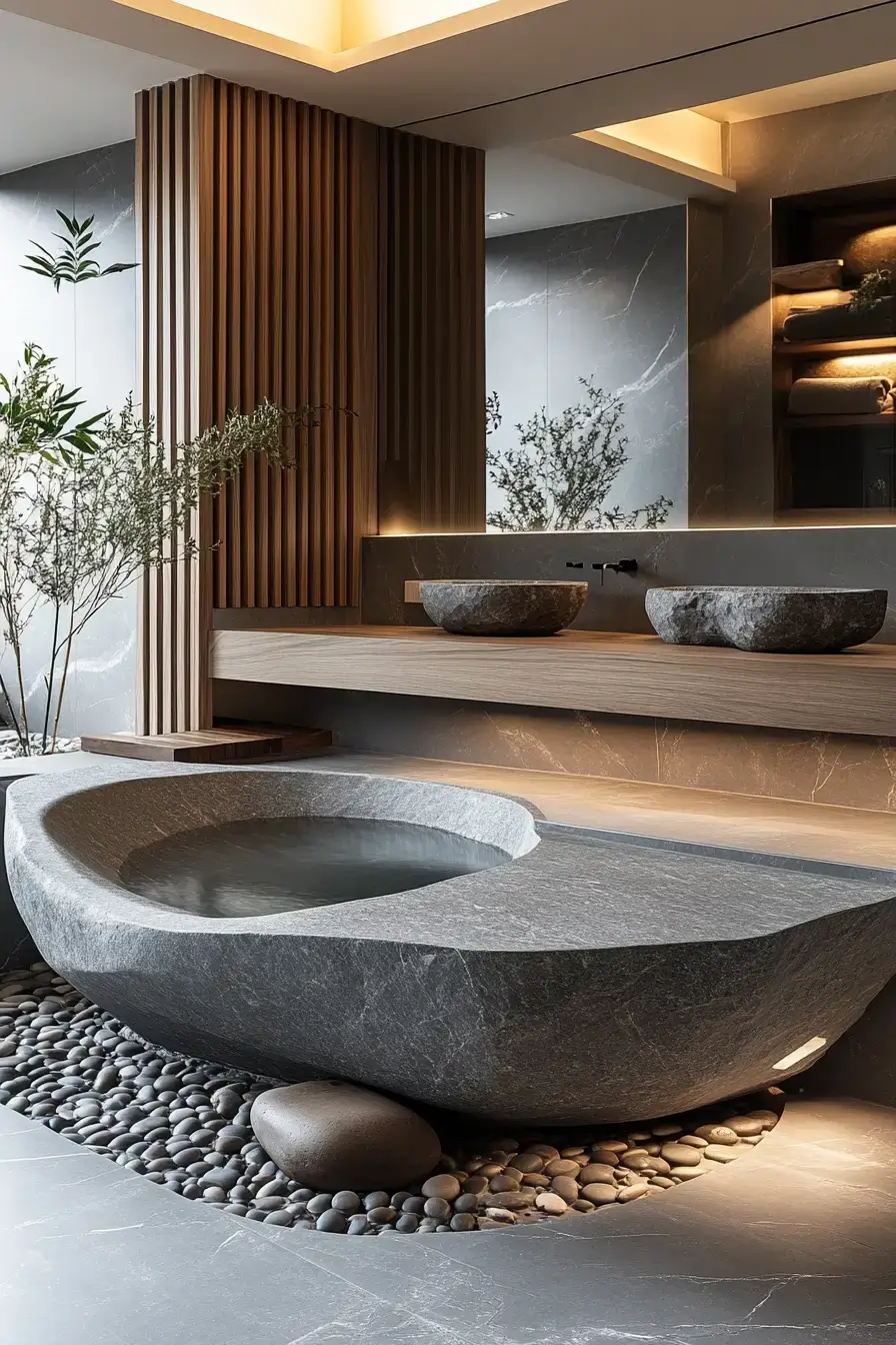 grey bathroom